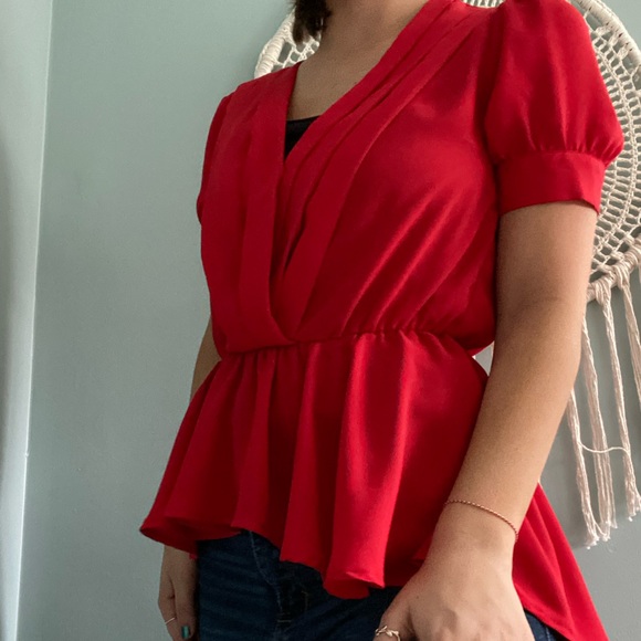 Red Blouse - Picture 1 of 1
